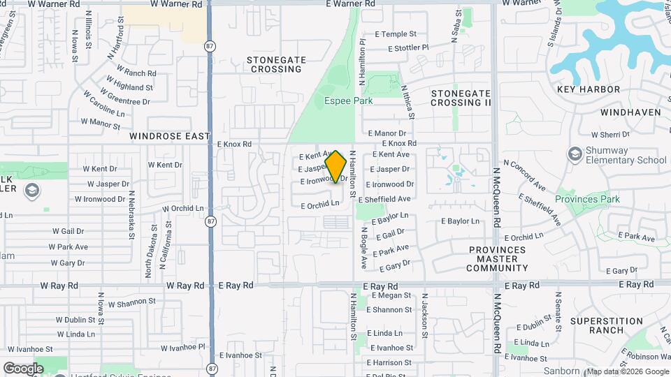 1273 N Exeter St Map and Location Details