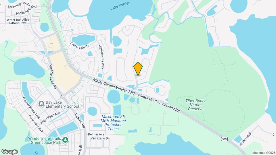 8532 Bowden Way Map and Location Details