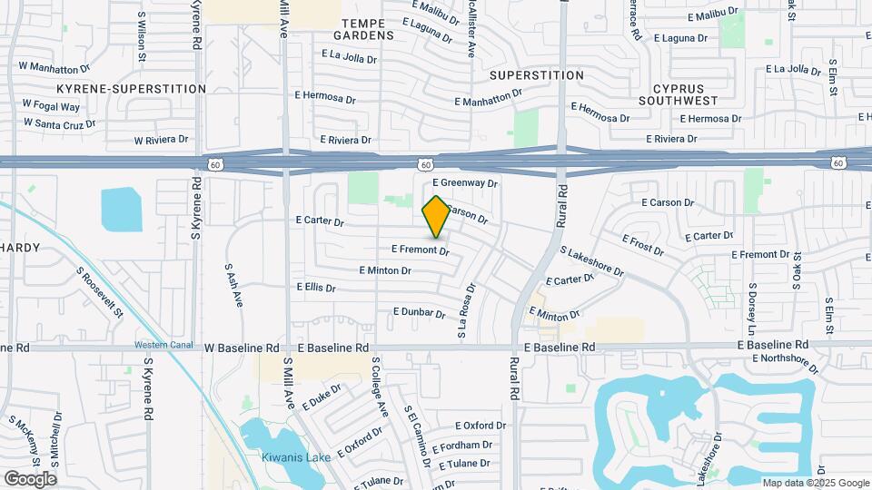 428 E Fremont Dr Map and Location Details