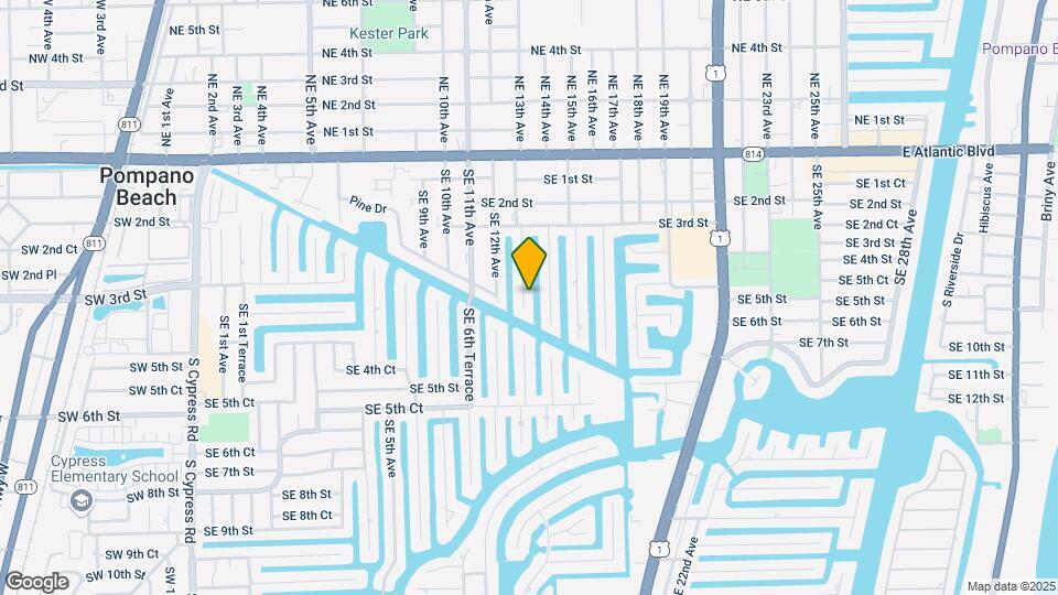 420 SE 13th Ave Map and Location Details