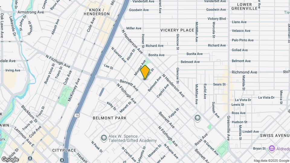 5100 Manett St Map and Location Details