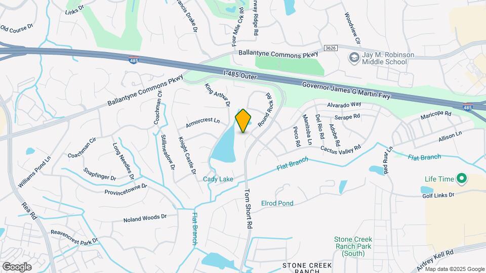 11012 Round Rock Rd Map and Location Details