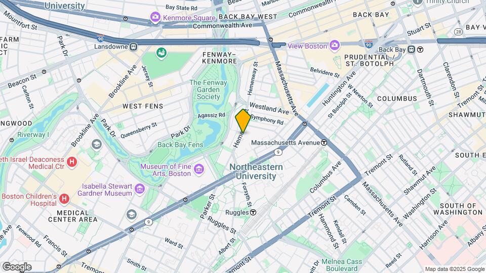 146 Hemenway St, Unit B Mapa y Detalles de la Ubicación