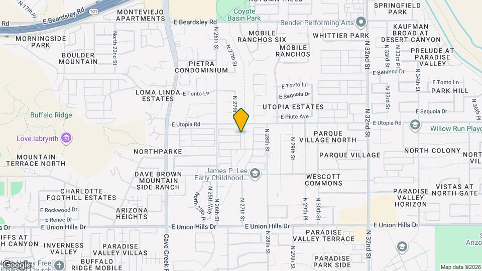 1242 D St Map and Location Details