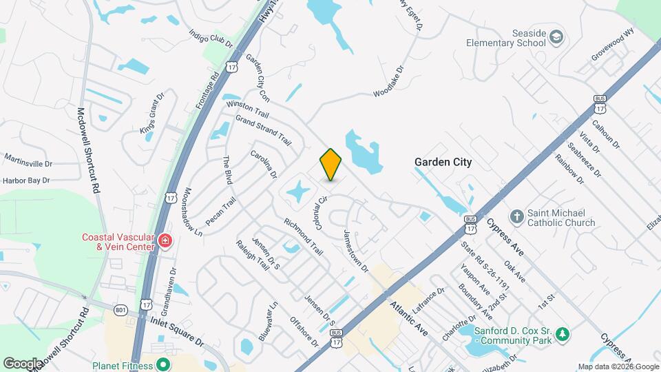 203 Fox Ln Map and Location Details