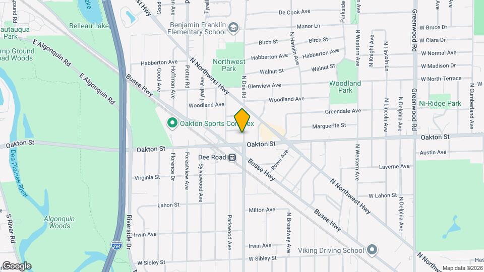 2307 Edna Ave Map and Location Details