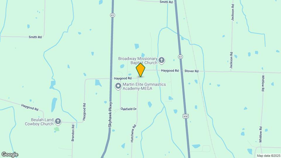 586 Hutchens Rd Map and Location Details