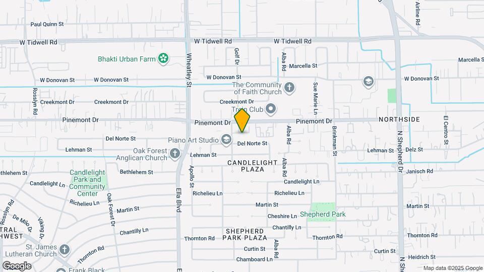 1135 Eden Park Ln Map and Location Details