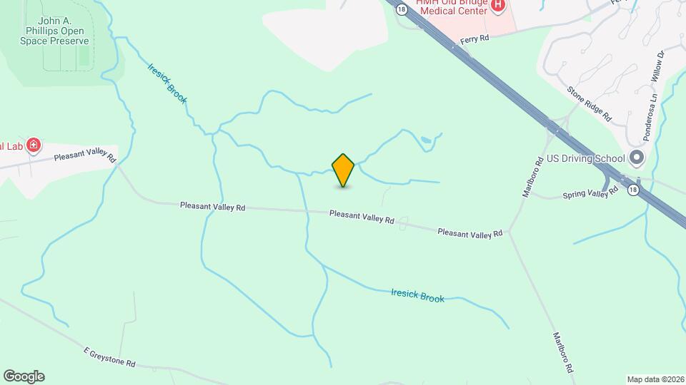 295 Pleasant Valley Rd Map and Location Details