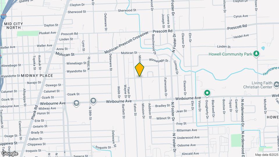 3577 Mission Dr Map and Location Details