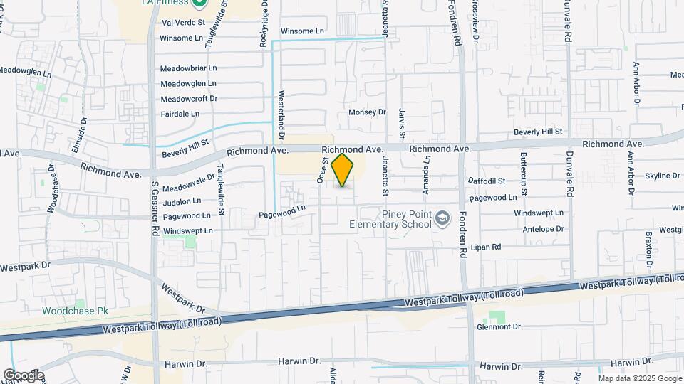 3401 Ocee St Map and Location Details