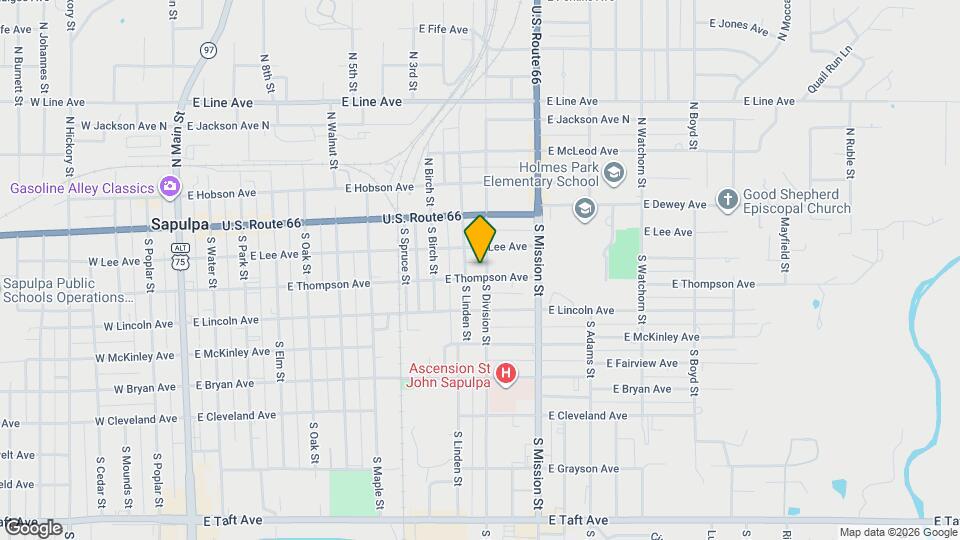 925 E Thompson Ave Map and Location Details