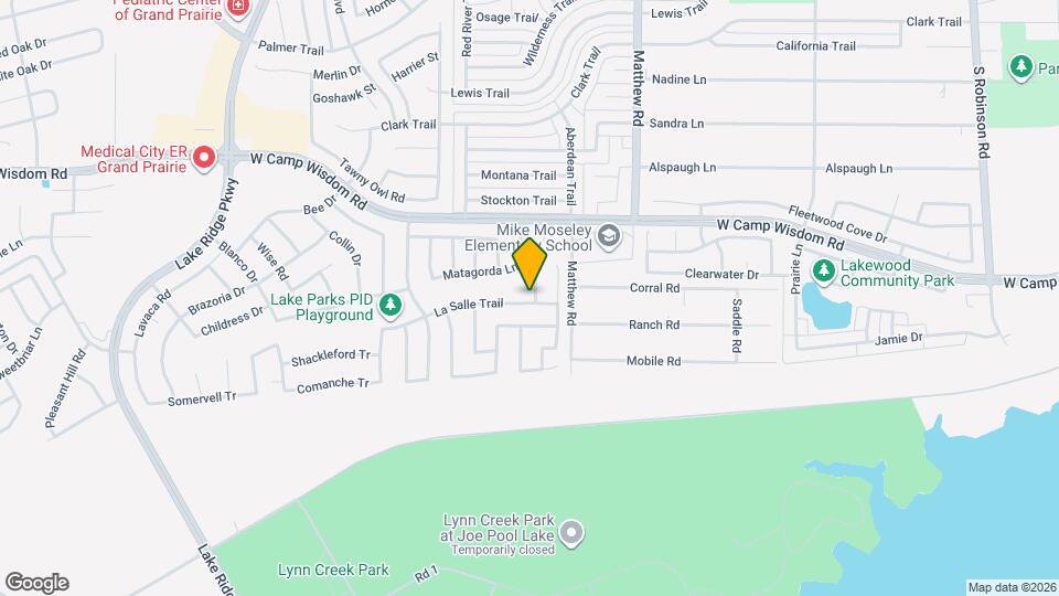 5353 Freestone Dr Map and Location Details