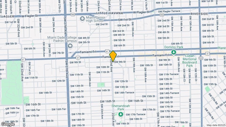 905 SW 22nd Ave Map and Location Details