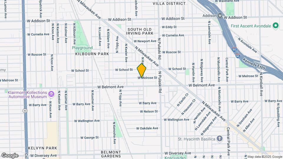 3222-3224 N Karlov Ave Mapa y Detalles de la Ubicación