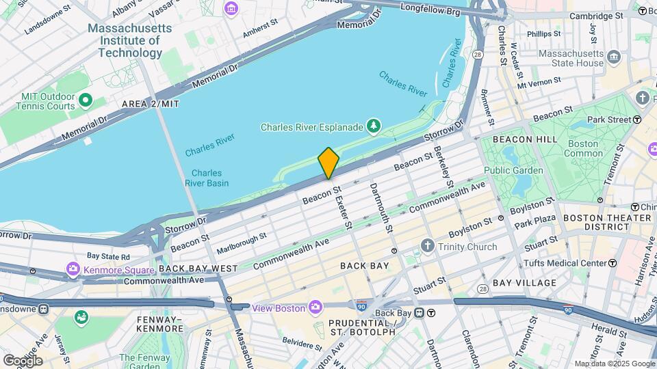 286 Beacon St, Unit 7 Map and Location Details
