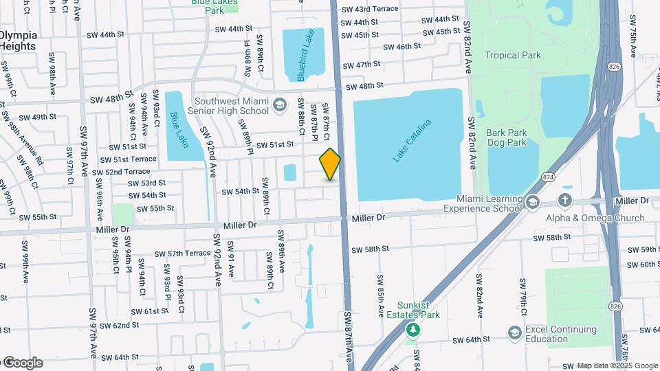 8735 SW 54th St Map and Location Details
