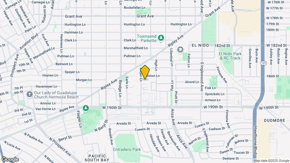 800 Meyer Lane Mapa y Detalles de la Ubicación