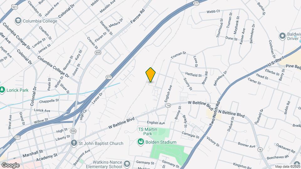 3000 Calk St Map and Location Details