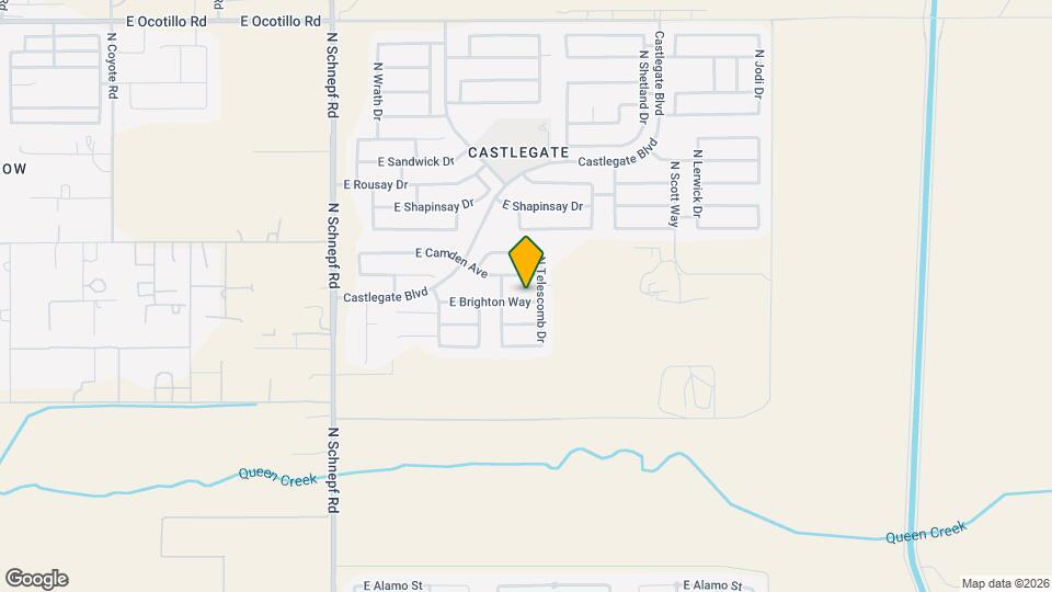 4148 E Brighton Way Map and Location Details