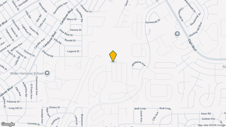 3973 Obsidian Dr Map and Location Details