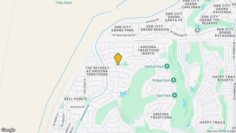 18151 N Fiesta Dr Map and Location Details