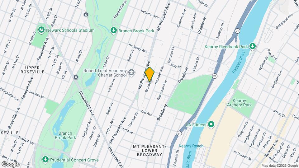 57 Woodside Pl Map and Location Details