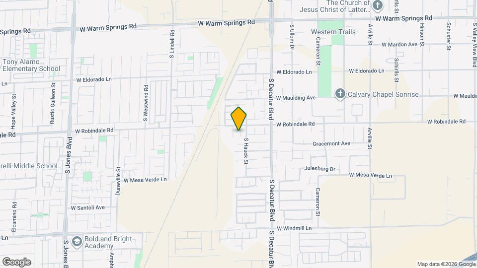 7727 S Coral Cactus Ct Map and Location Details