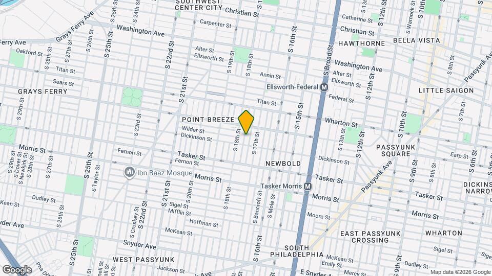 1435 S Bouvier St Map and Location Details