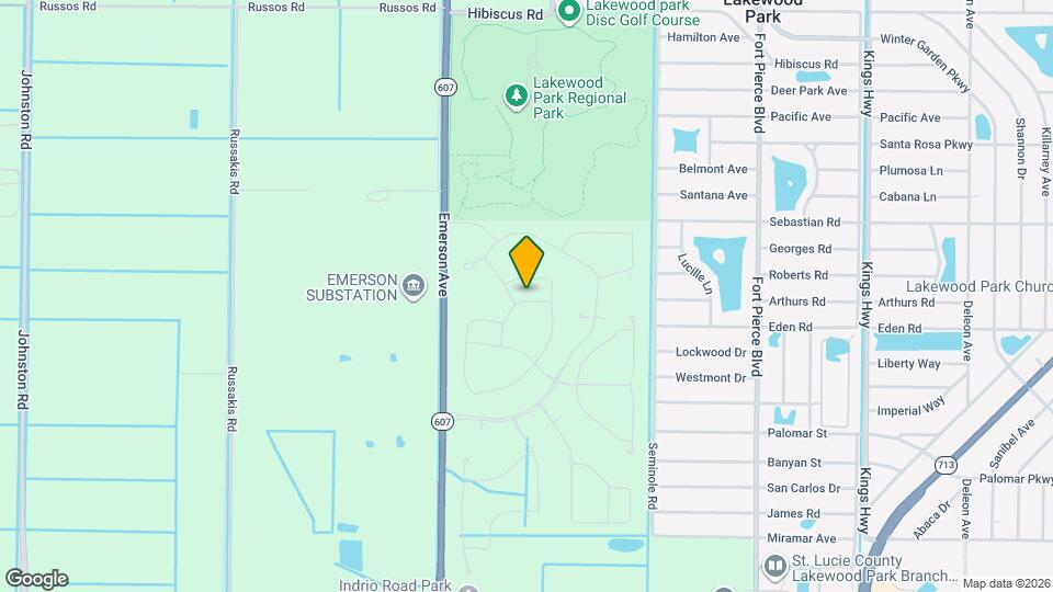 8674 Pavia St Map and Location Details