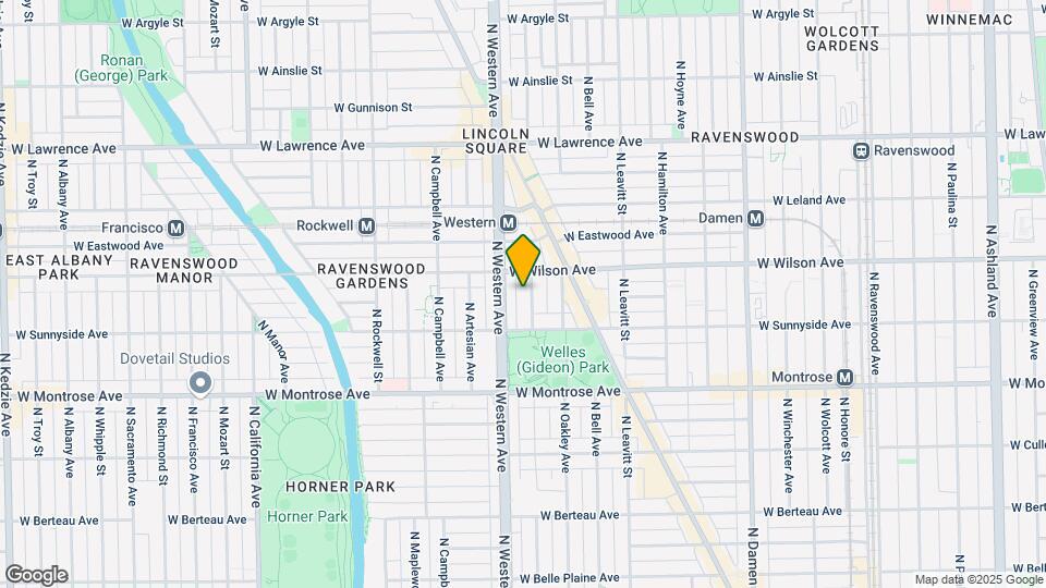 4532 N Claremont Ave Map and Location Details