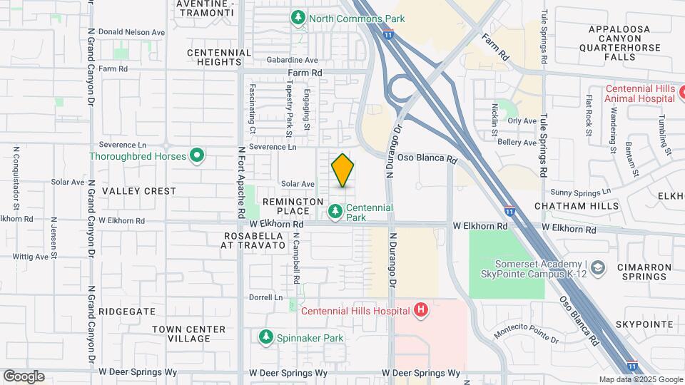 8920 Topaz Springs Ct Map and Location Details