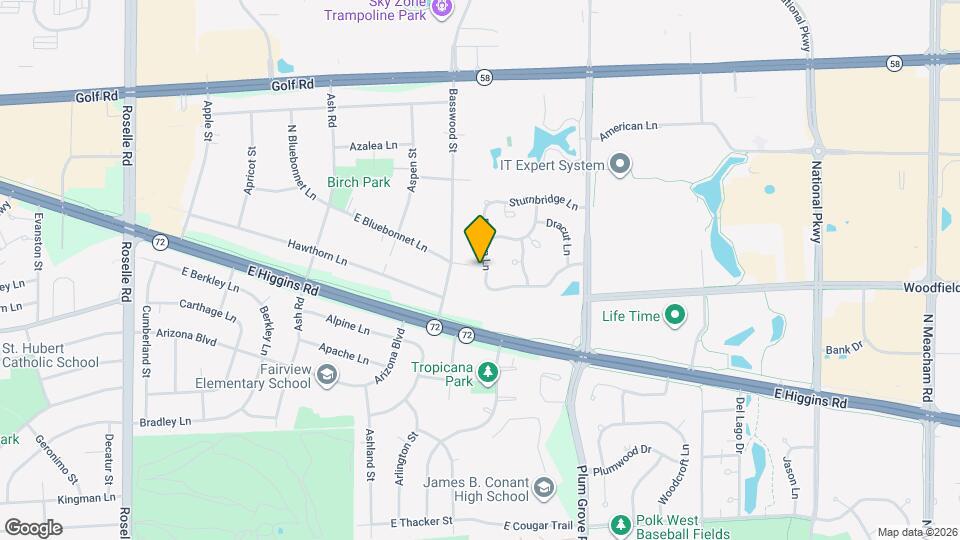 824 Dighton Ln Map and Location Details