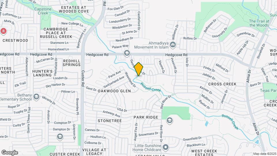 7701 Radford Cir Map and Location Details