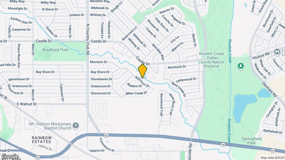 1645 Morrison Dr Map and Location Details