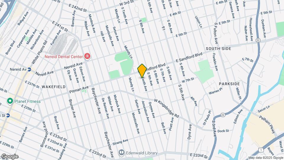 526 S Tenth Ave Map and Location Details