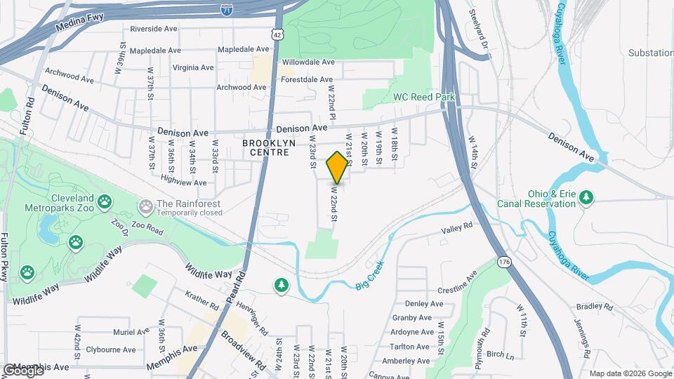 3937 W 22nd St Map and Location Details