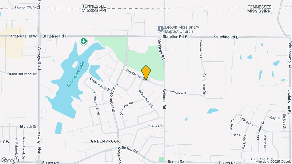 855 Charter Oak Dr Map and Location Details