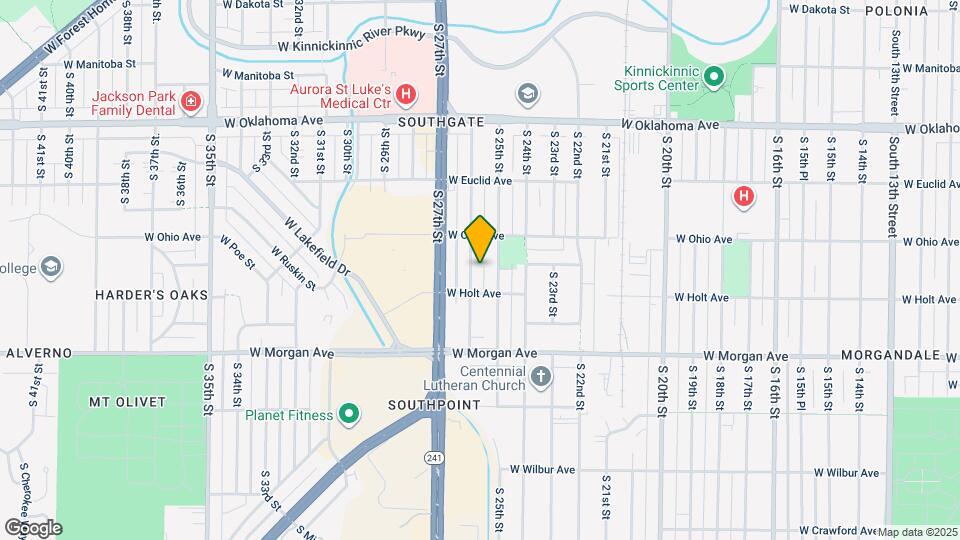 3350 S 26th St Map and Location Details