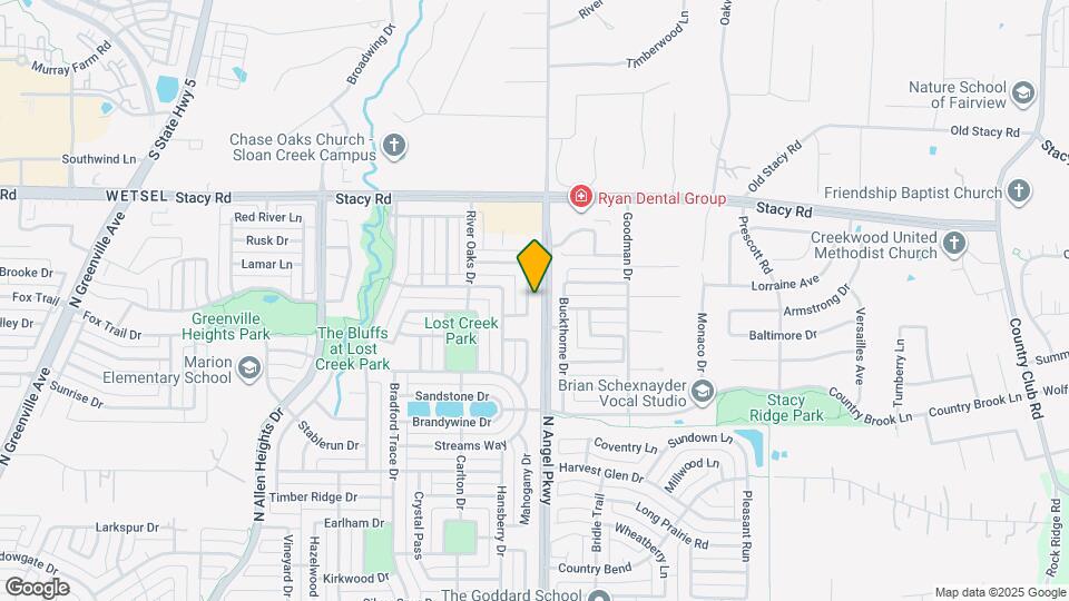 1626 Lakeside Dr Map and Location Details