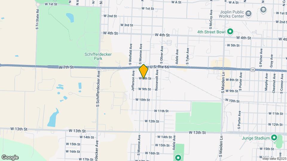 803 S Monroe Ave Map and Location Details