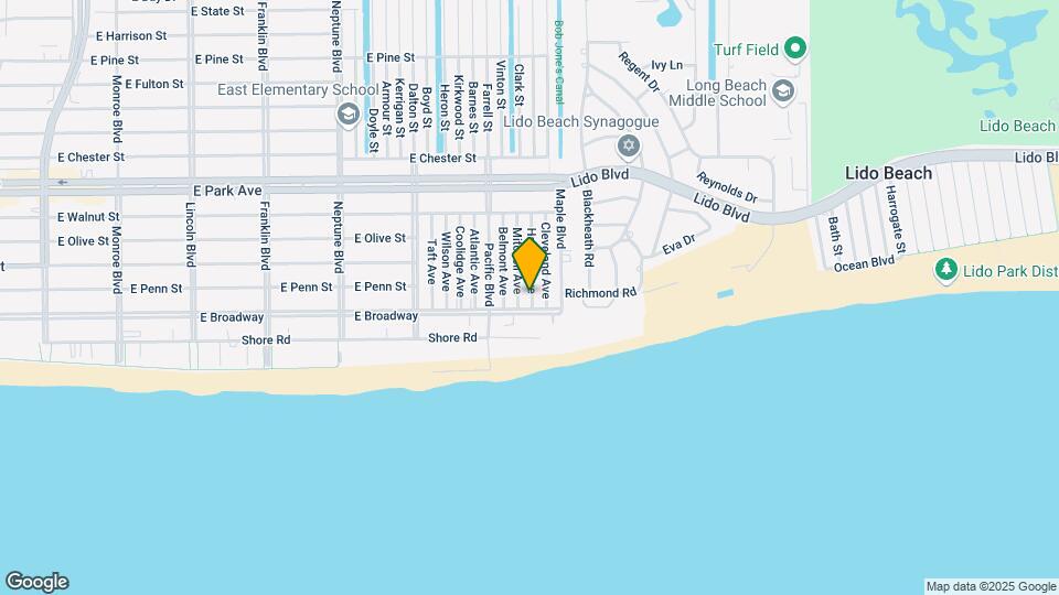 103 Harding Ave Mapa y Detalles de la Ubicación