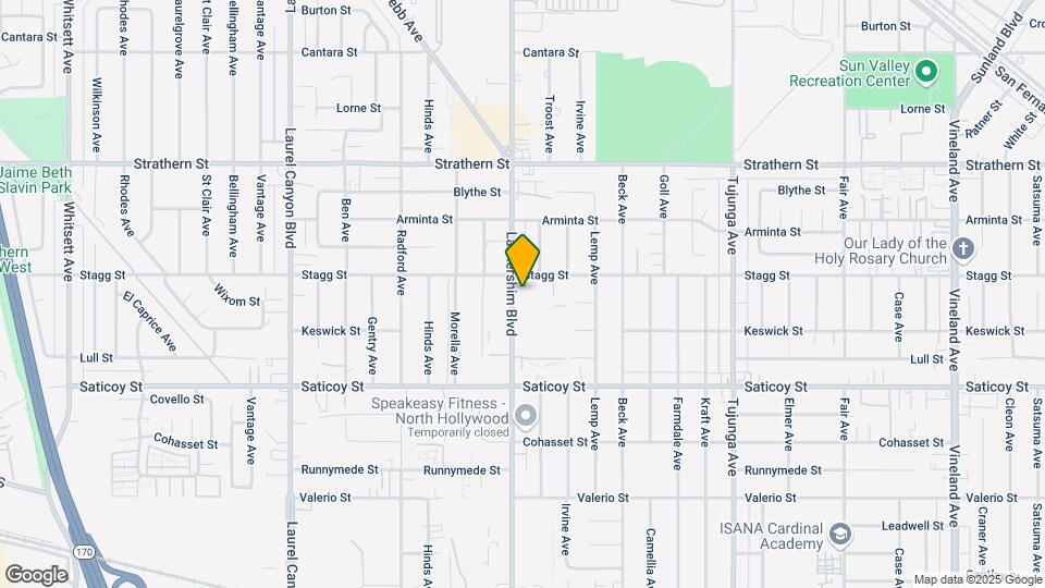 Lankershim Plaza Apartments Map and Location Details