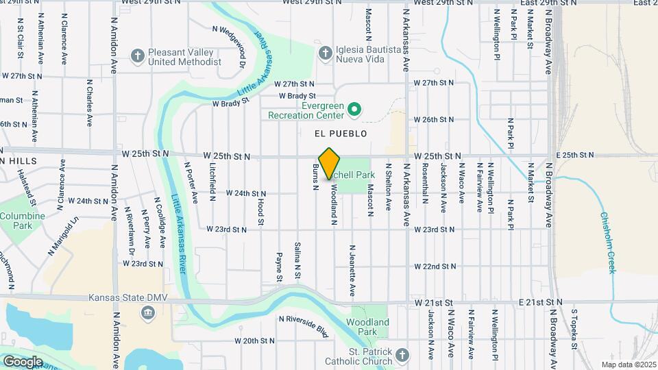 2511 Woodland N Map and Location Details