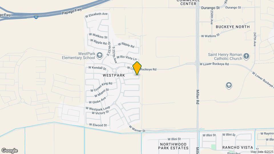 25524 W Williams St Mapa y Detalles de la Ubicación