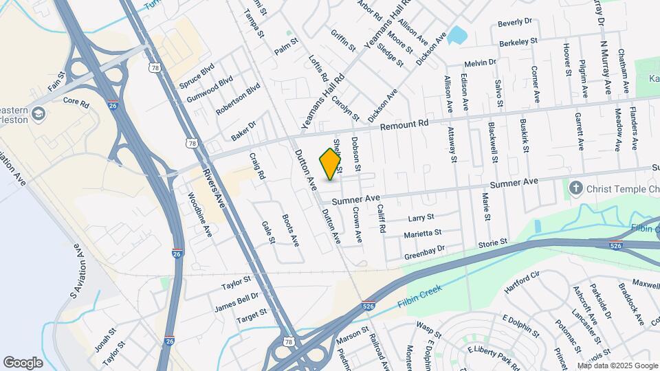 1824 Shelton St Mapa y Detalles de la Ubicación