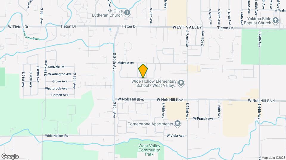 7602 Olmstead Ct Map and Location Details