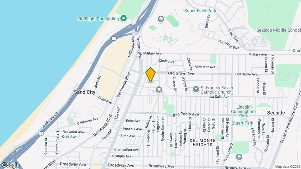 1251 Playa Ave Mapa y Detalles de la Ubicación