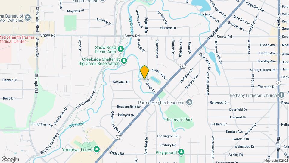 5990 Edgehill Dr Map and Location Details