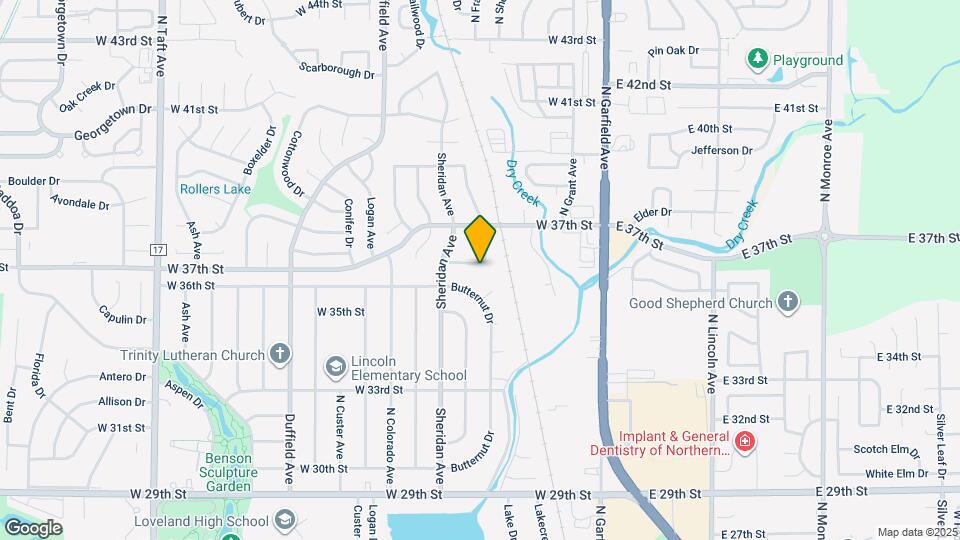 420 Mulberry Dr Map and Location Details